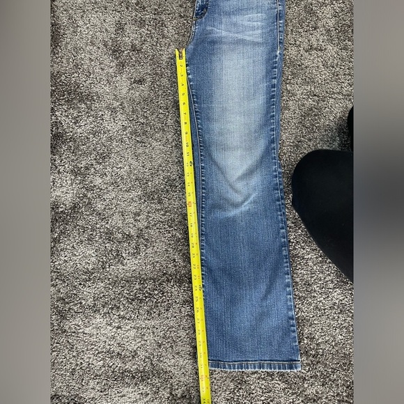 DKNY Jeans soho denim bootcut cotton spandex blue jeans women’s size 12R - Picture 10 of 14